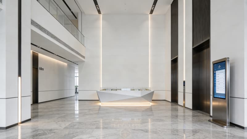 合肥6000㎡辦公樓設(shè)計(jì)：現(xiàn)代簡(jiǎn)約風(fēng)加智能系統(tǒng)，高效辦公首選