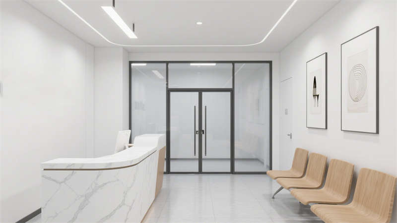 合肥醫(yī)院設(shè)計(jì)：口腔診療空間方案，簡(jiǎn)約化專業(yè)氛圍