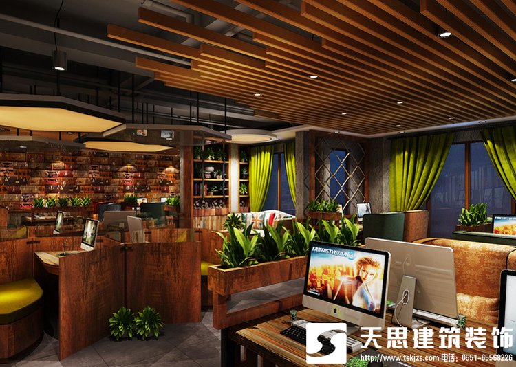 合肥網(wǎng)咖裝修設計