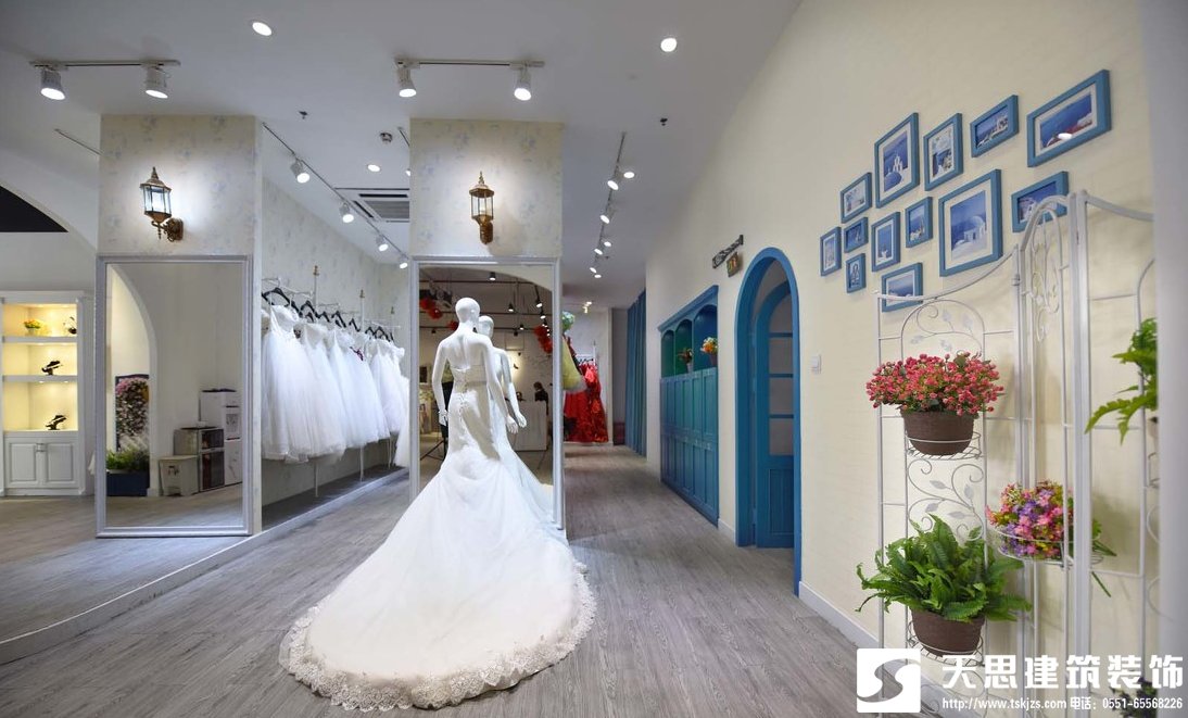 合肥店鋪裝修合肥最專(zhuān)業(yè)的裝修公司天思建筑裝飾給你2017合肥婚紗店裝修指南新的設(shè)計(jì)技巧