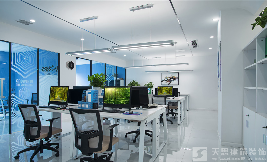 盤點<a href=http://www.chinalianhe.com/ target=_blank class=infotextkey>合肥辦公室裝修</a>中常用的一些屏風(fēng)