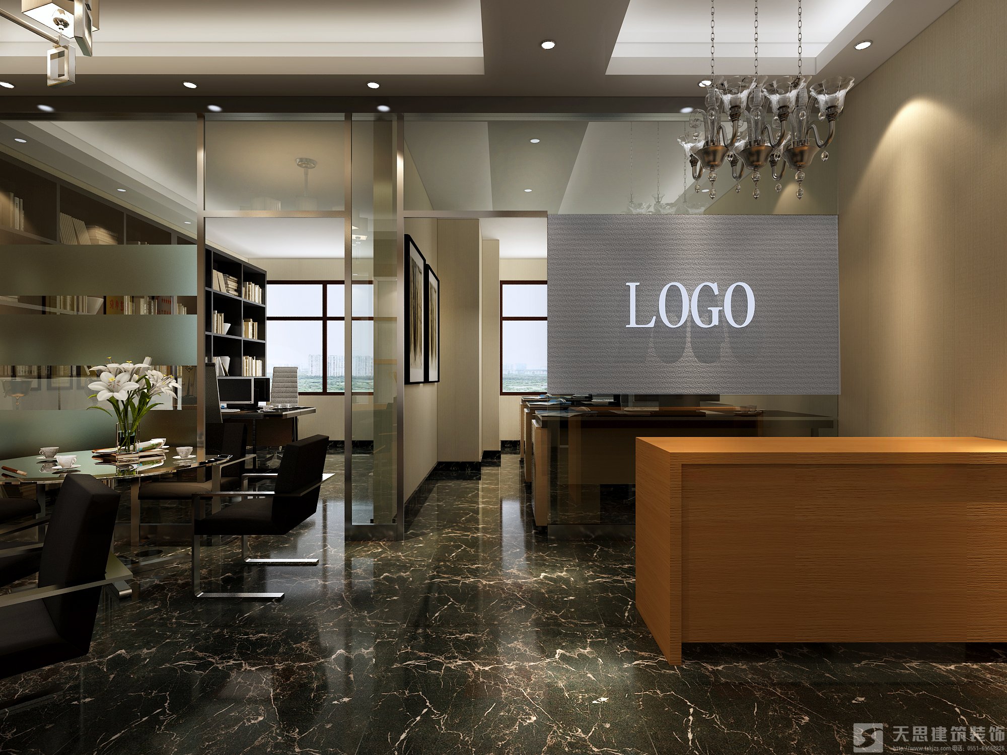 留白在<a href=http://www.chinalianhe.com/ target=_blank class=infotextkey>合肥辦公室裝修</a>設(shè)計中的運用